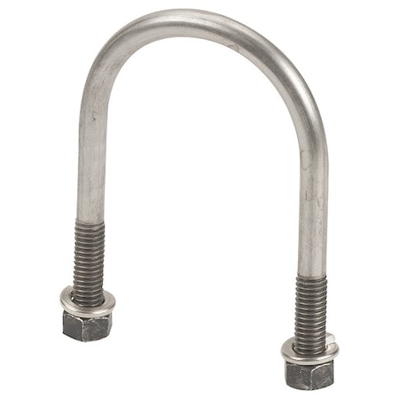 Banjo UB202 - U-Bolt, Stainless Steel, Standard Port