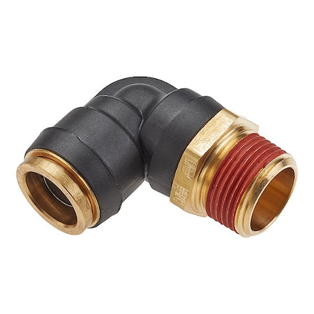 Legris VS369PTCR-8-4 - Swivel Elbow, Brass, Black