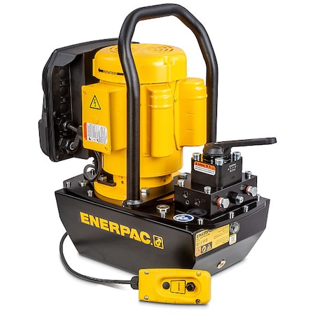 Enerpac ZE2408EI - Hydraulic Electric Pump, High Flow, Hydraulic, 0.75 hp, Induction Motor, 10,000 psi Max Pressure