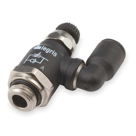 Legris 7040 06 10 - Flow Control Valve, Screwdriver, 145 psi