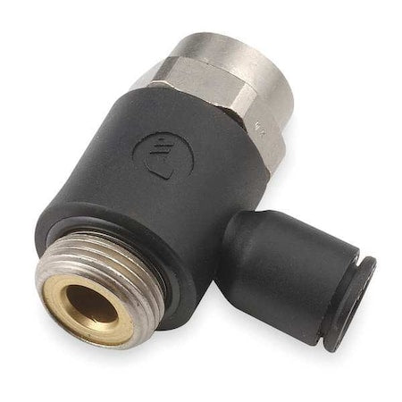 Legris 7010 06 10 - Flow Control Valve, Screwdriver, 145 psi