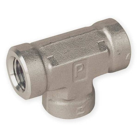 Parker 2-2-2 FT-SS - Tee, SS, Thrd 1/8", Thrd 1/8", Thrd 1/8"