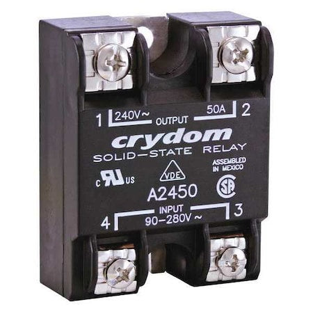 Crydom A2490 - Solid State Relay, 1 Phase, Screw Clamp, Panel, SCR