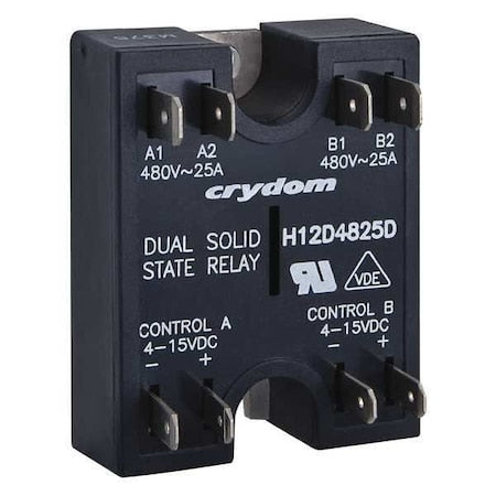Crydom H12D4840D - Dual Solid State Relay, 2 Phase, Surface, SCR