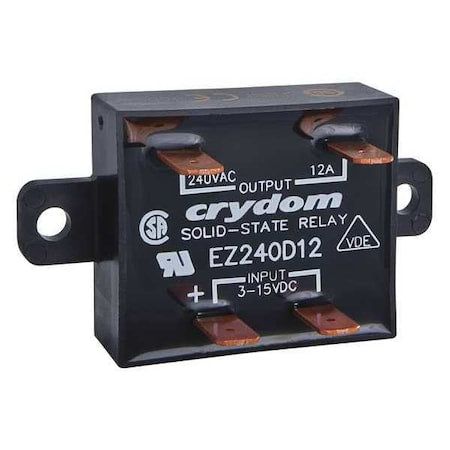 Crydom EZ240D18 - Solid State Relay, 1 Phase, Faston, Panel, SCR