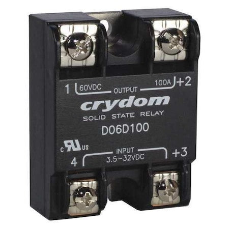 Crydom D06D60 - Solid State Relay, 1 Phase, Screw Clamp, Panel, MOSFET