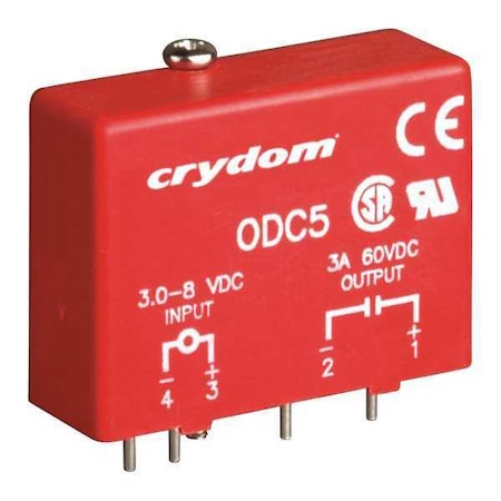 Crydom ODC5 - Out Module,In 3-8 VDC,Out 3-60 VDC,3.0 A