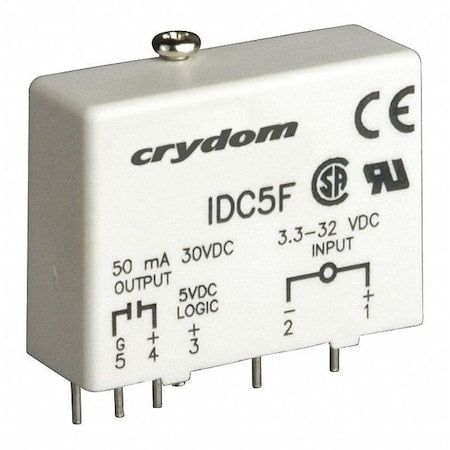 Crydom IDC5 - In Module,In 4-32 VAC/DC,Out 3-30 VDC,50m A