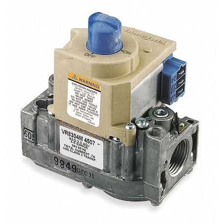 Honeywell VR8304M3509 - Gas Valve, NG/LP, Intermittent Pilot and Direct Spark Ignition, 24 V, 3.5 in wc, Standard Opening