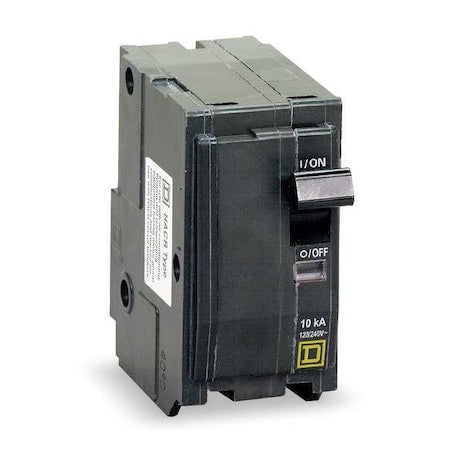 Square D QO270VH - Miniature Circuit Breaker, QO Series, 70 A, 2 Pole, 120/240 V AC, 22k A at 120/240 V AC