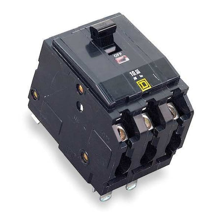 Square D QO380VH - Miniature Circuit Breaker, QO Series, 80 A, 3 Pole, 120/240 V AC, 22k A at 120/240 V AC