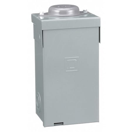 Square D QO24L70RB - Load Center, 2 Spaces, 70 A Amps, 120/240 V AC