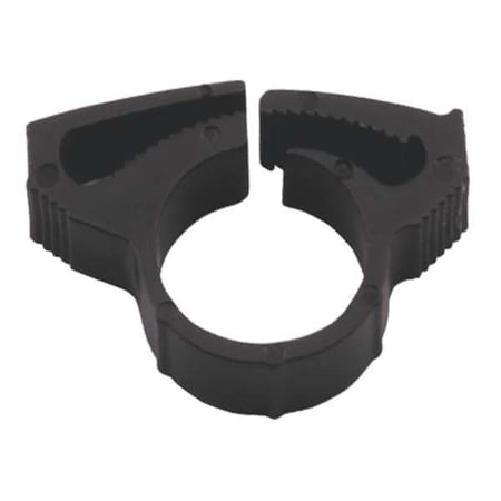 22HC1406B - Snap-Hose Clamp,Black,1.61"Max ID,PK10