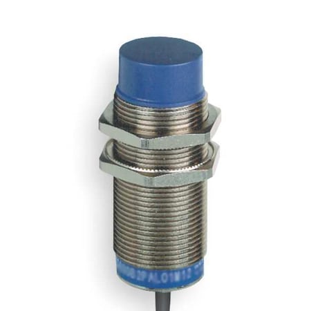 Telemecanique Sensors XS212SANAM12 - Cylindrical, Inductive Proximity Sensor, 12 mm Dia., Stainless Steel, M12, 3 Wires, Unshielded