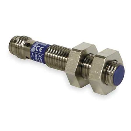 Telemecanique Sensors XS608B1NAM12 - Cylindrical, Inductive Proximity Sensor, 8 mm Dia., Stainless Steel, M12, 3 Wires, Shielded