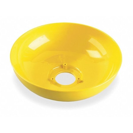 Bradley 154-058 - Plastic Eyewash Bowl, Classic Series, 10 in Dia., For Wall-Mounted Eyewash/Eye/Face Wash