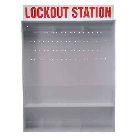 Brady 50993 - Lockout Station,Unfilled,30 In H