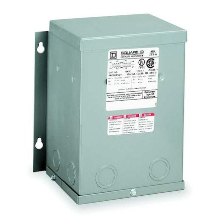 Square D 3S4F - General Purpose Transformer, 3 k VA, NEMA 3 R, 120/240 V AC, 600 V AC