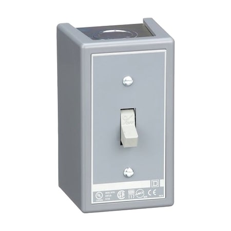 Square D 2510KG2 - Manual Motor Switch, 30 A, 3 P, 3 Phase, Toggle, Type K, Class 2510 Series, NEMA 1