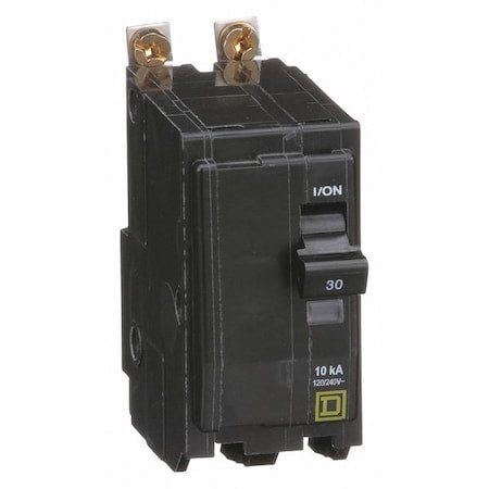 Square D QOB230 - Miniature Circuit Breaker, QO Series, 30 A, 2 Pole, 120/240 V AC, 10k A at 120/240 V AC