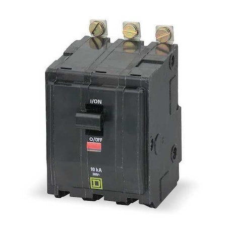 Square D QOB390VH - Miniature Circuit Breaker, QO Series, 90 A, 3 Pole, 120/240 V AC, 22k A at 120/240 V AC