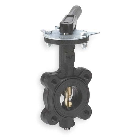 Milwaukee Valve ML222B 3 - Butterfly Valve,Lug,3 In,CI,Buna Liner
