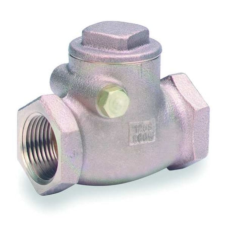 Milwaukee Valve 509 1 1/2 - 1-1/2" FNPT Bronze Swing Check Valve