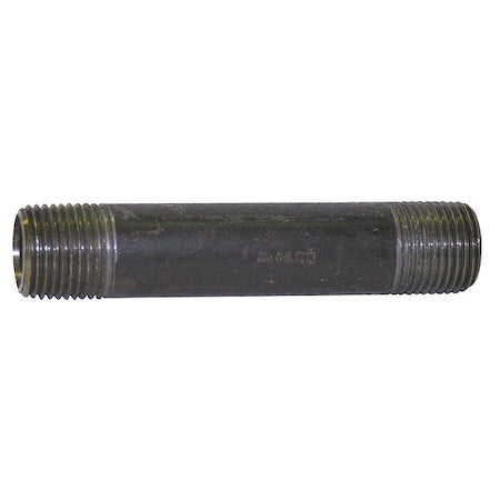 1LMD1 - Pipe Nipple,Steel,1/2",NPTx NPT,51/2"