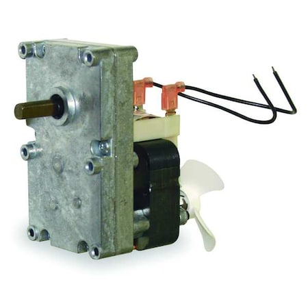 Dayton 1LNF7 - AC Gearmotor, 130 in-lb Max. Torque, 4 RPM Nameplate RPM, 115 V AC Voltage, 1 Phase
