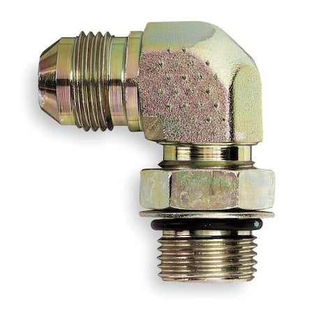 Airway 6801-0606NWOSS - 3/8" JIC x O-Ring Boss 316 SS Male 90 Degree Elbow