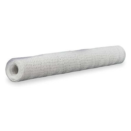 Parker M23R10A - String Wound Filter Cartridge, 5 gpm, 5 Micron, 2-7/16" O.D., 10 in H, 6 PK