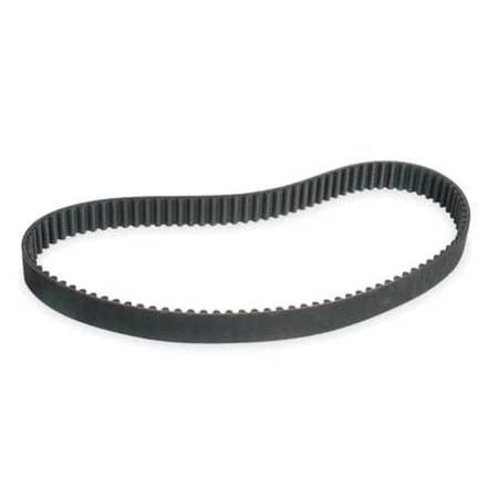 Dayton 1LVZ9 - Curvilinear Industrial Timing Belt, 225 Teeth, Chloroprene Polymer, Neoprene, 1800 mm Wide, 8 mm Pitch, 1800-8 M-50
