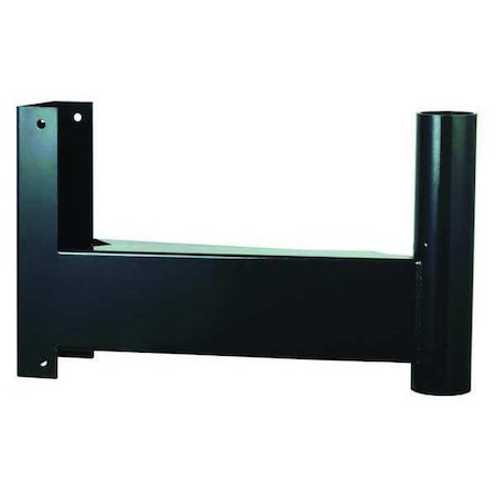 Dayton 1LXN6 - Mounting Bracket For Wall Fan, 16 in H x 23-3/4 in L x 6 in W, Polyester Powder Coated, Steel, Gray