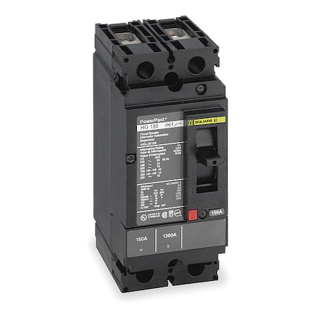 Square D HDL26060 - Molded Case Circuit Breaker, POWERPACT H Series, 60 A, 2 Pole, 600 V AC, 25k A at 240 V AC