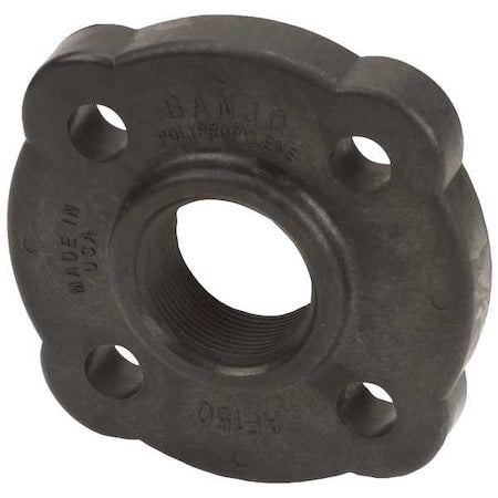 Banjo AF150 - Flange, Polypropylene, 1-1/2", Schedule 80, 150 psi Max Pressure