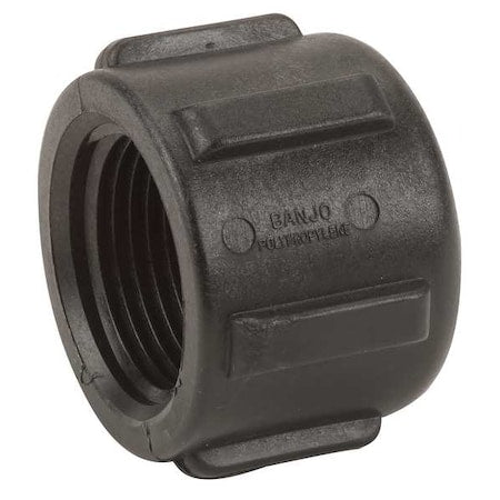 Banjo CAP100 - Cap, Polypropylene, 1", Schedule 80, 300 psi Max Pressure