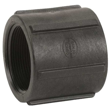 Banjo CPLG200 - Coupling, Polypropylene, 2", Schedule 80, 300 psi Max Pressure