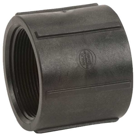 Banjo CPLG300 - Coupling, Polypropylene, 3", Schedule 80, 300 psi Max Pressure