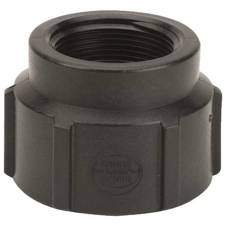 Banjo RC200-150 - Reducing Coupling, Polypropylene, 2" x 1-1/2", Schedule 80, 300 psi Max Pressure