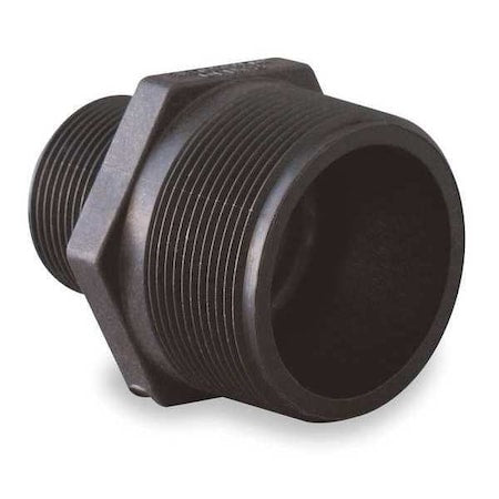 Banjo RN150-125 - Reducing Nipple, Polypropylene, 1-1/2" x 1-1/4", Schedule 80, 300 psi Max Pressure