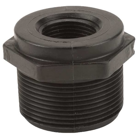 Banjo RB150-075 - Reducing Bushing, Polypropylene, 1-1/2" x 3/4", Schedule 80, 300 psi Max Pressure