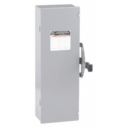 Square D DTU363 - Nonfusible, Safety Switch, Heavy Duty, 600 V, 3 PDT