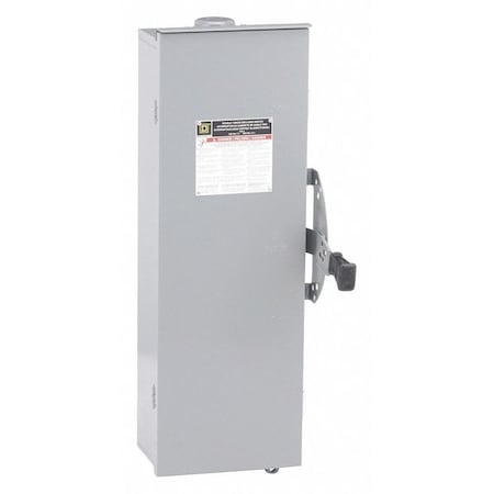 Square D DTU323RB - Nonfusible, Safety Switch, Heavy Duty, 240 V, 3 PDT
