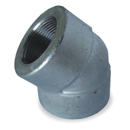 1MPE1 - 1/4" FNPT Galvanized 45 Degree Elbow