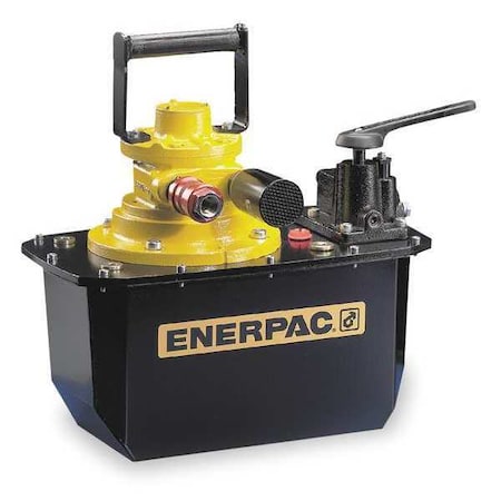 Enerpac ZA4208MX - ZA4208 MX, Two Speed, Air Hydraulic Pump, 3/2 Manual Valve, 1.75 gal Oil, For Single-Acting Cylinders