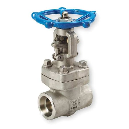 Sharpe Valves 4371003920 - Gate Valve,1 1/2",316 L SS,Socket