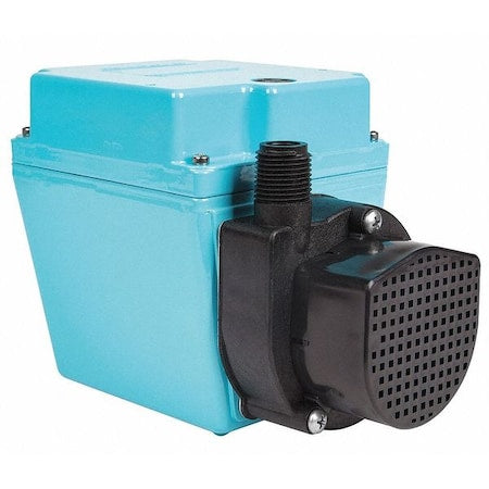 Little Giant Pump 503103 - Submersible Pump, 3.2 A, 15 V AC, 1/15 hp, 16.8 ft Max Head, 1/2 in, 1/2 in Intake and Discharge