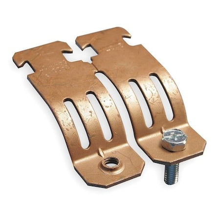 Nvent Caddy COPC0200CP - Strut Pipe Clamp,Steel,2 1/8"Rod Size