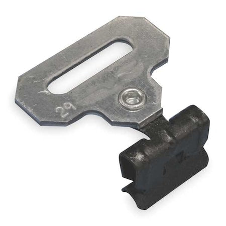 Nvent Caddy MSS24 - Strap Hanger W/ Straight Clip Mount, Steel