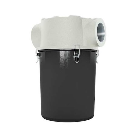 Solberg CT-235P-400C - Vacuum Filter,4 In FNPT,5 Micron,520 CFM